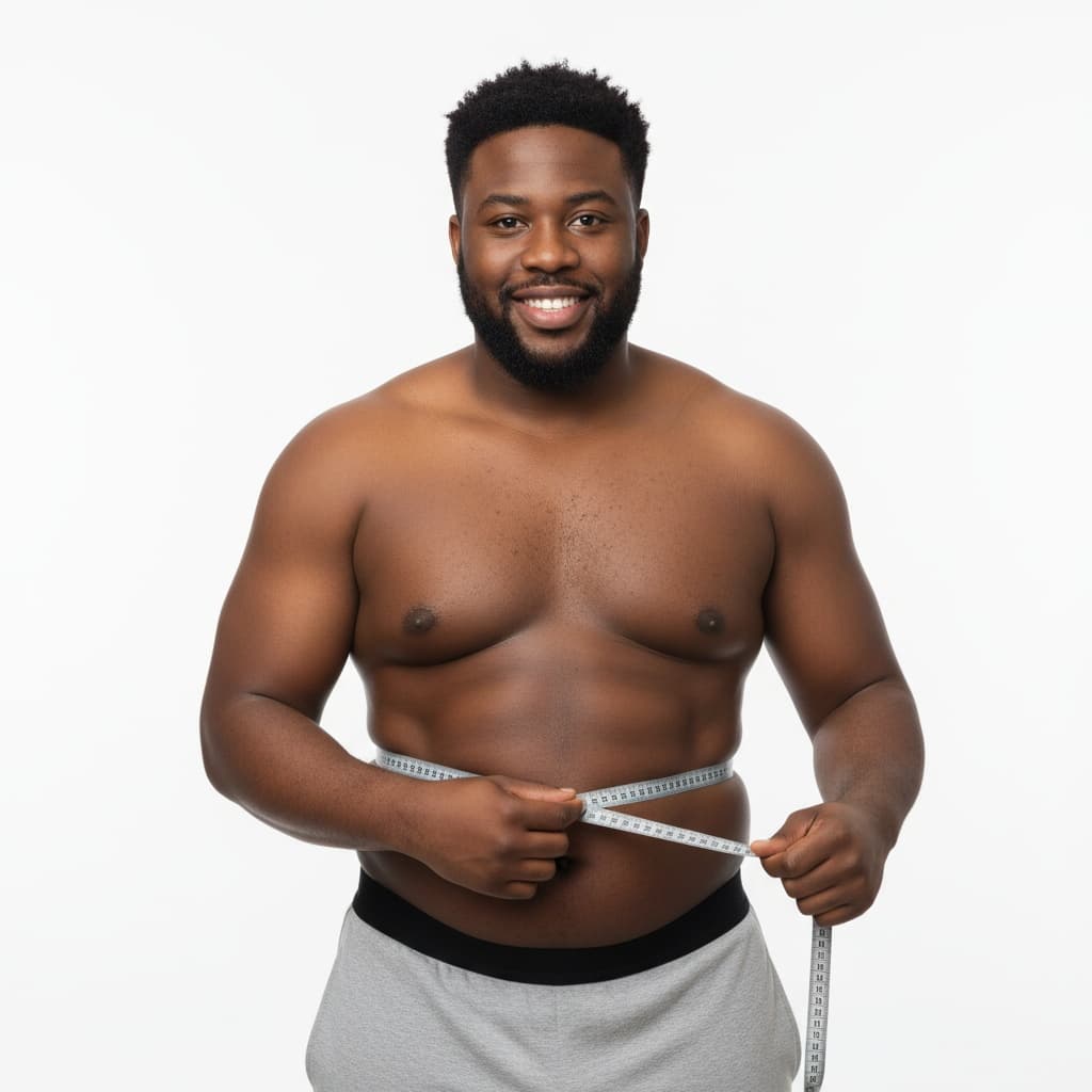 curve black man before measuring progress start 58906317