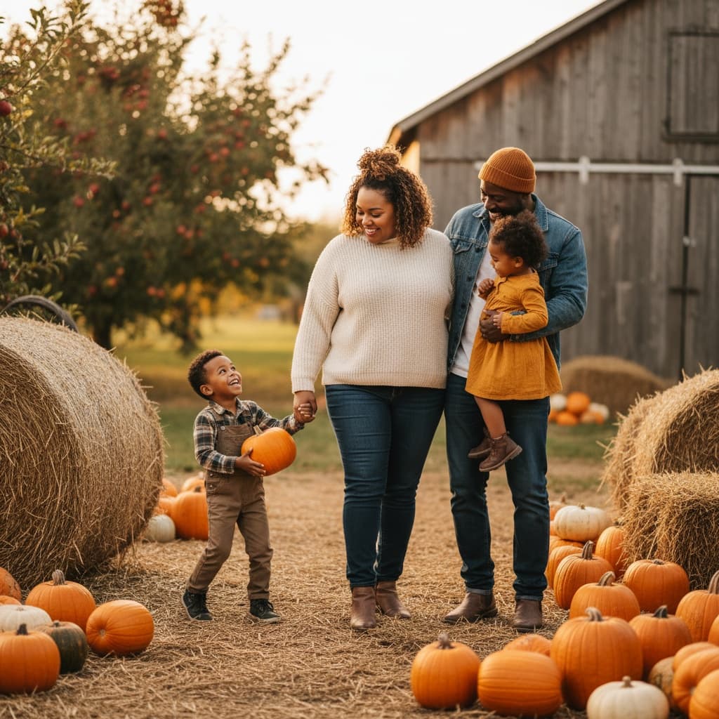 curve black woman outdoor harvest scene 25416350