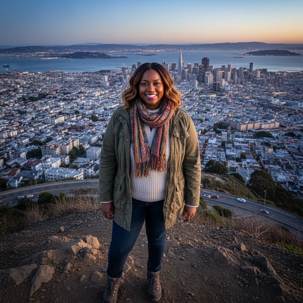 curve black woman twin peaks panoramic 58499434