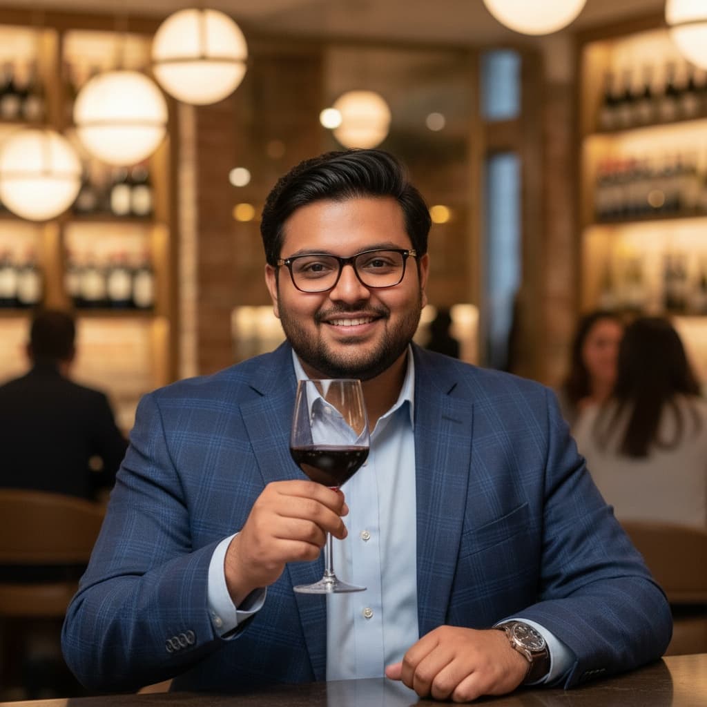 curve indian man restaurant bar sophisticated 28319048