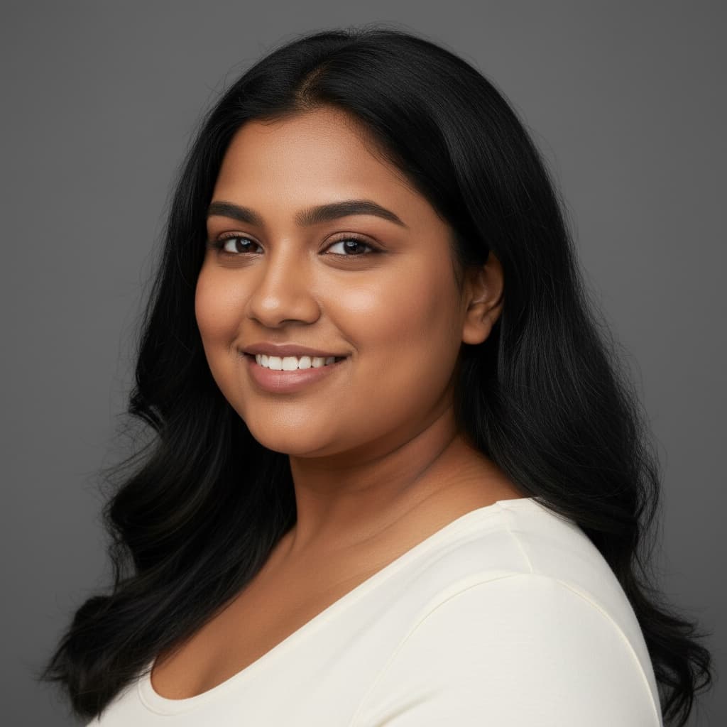 curve indian woman grey background three quarter 37050804