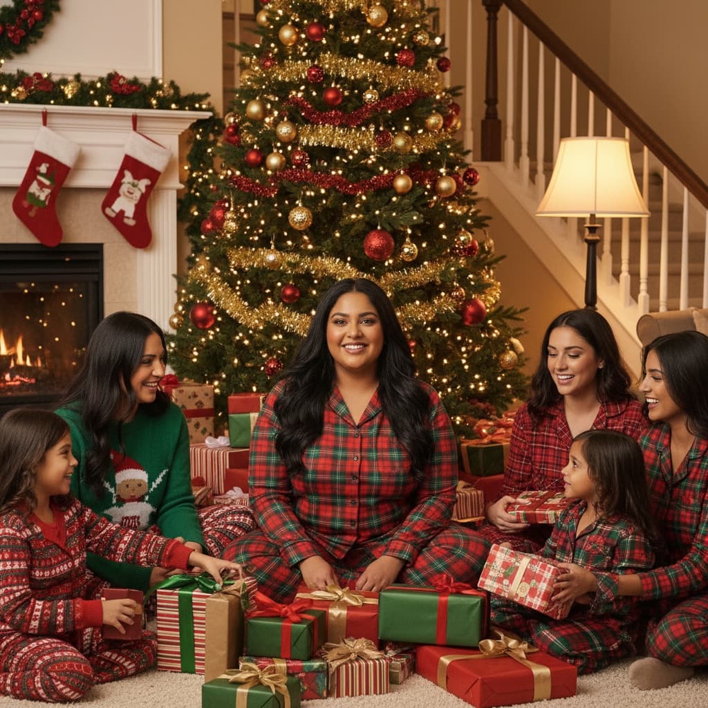 curve indian woman living room presents 99140834