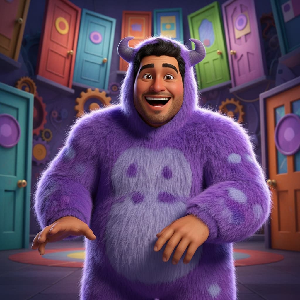 curve latino man monsters inc sully character 48659473