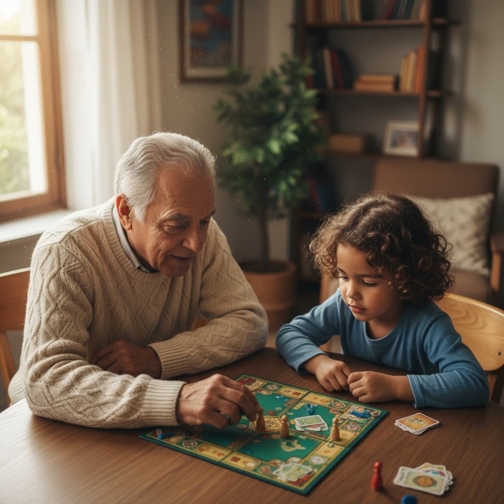 curve latino man playing board game 10453831