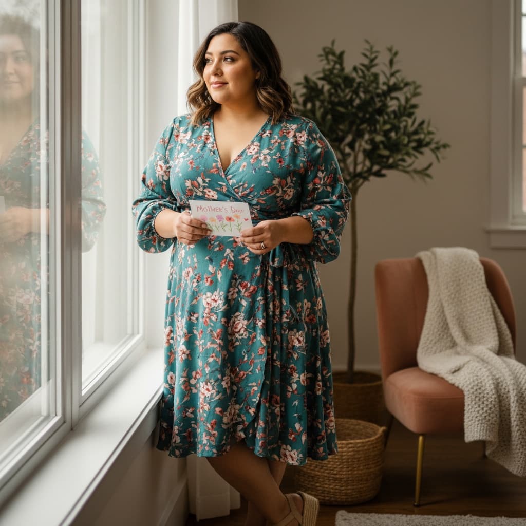 curve latino woman window light candid 71838071