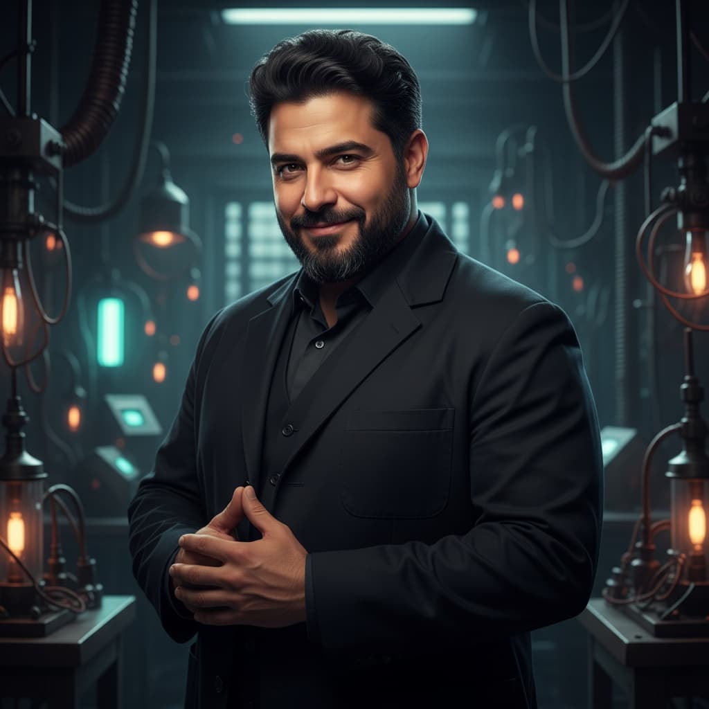 curve middle_eastern man dark laboratory mastermind 93702932