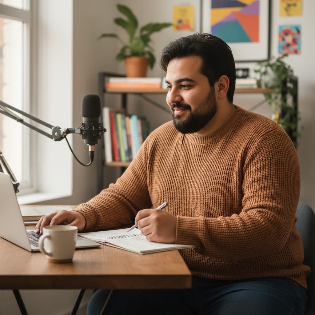 curve middle_eastern man laptop planning content 51835892