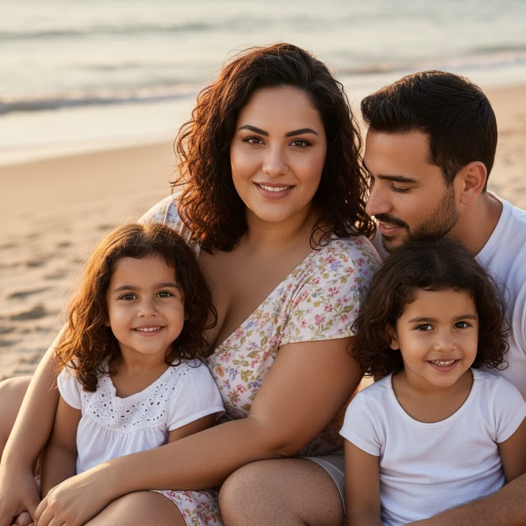 curve middle_eastern woman sitting beach close up 49760778