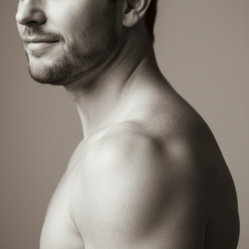 curve white man abstract body form study 13489652