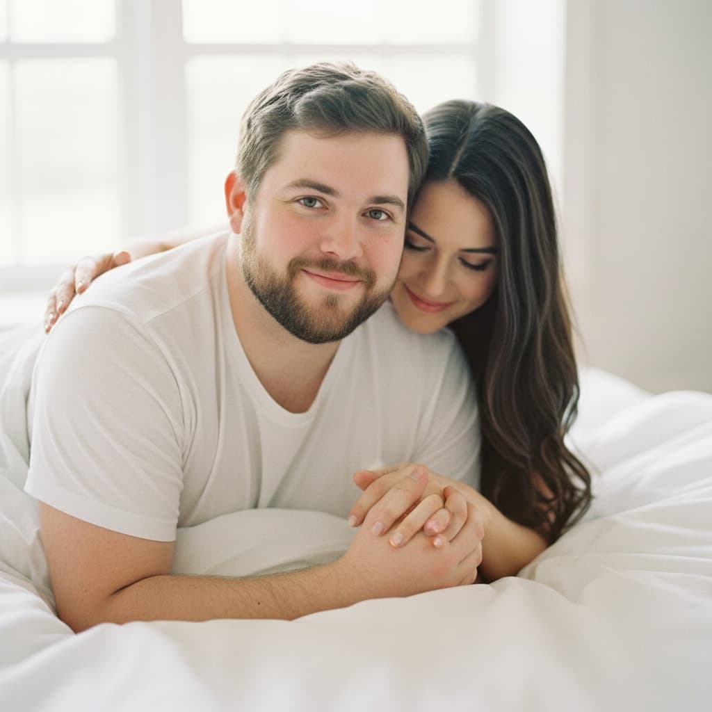 curve white man bed sheets sensual close 60696219