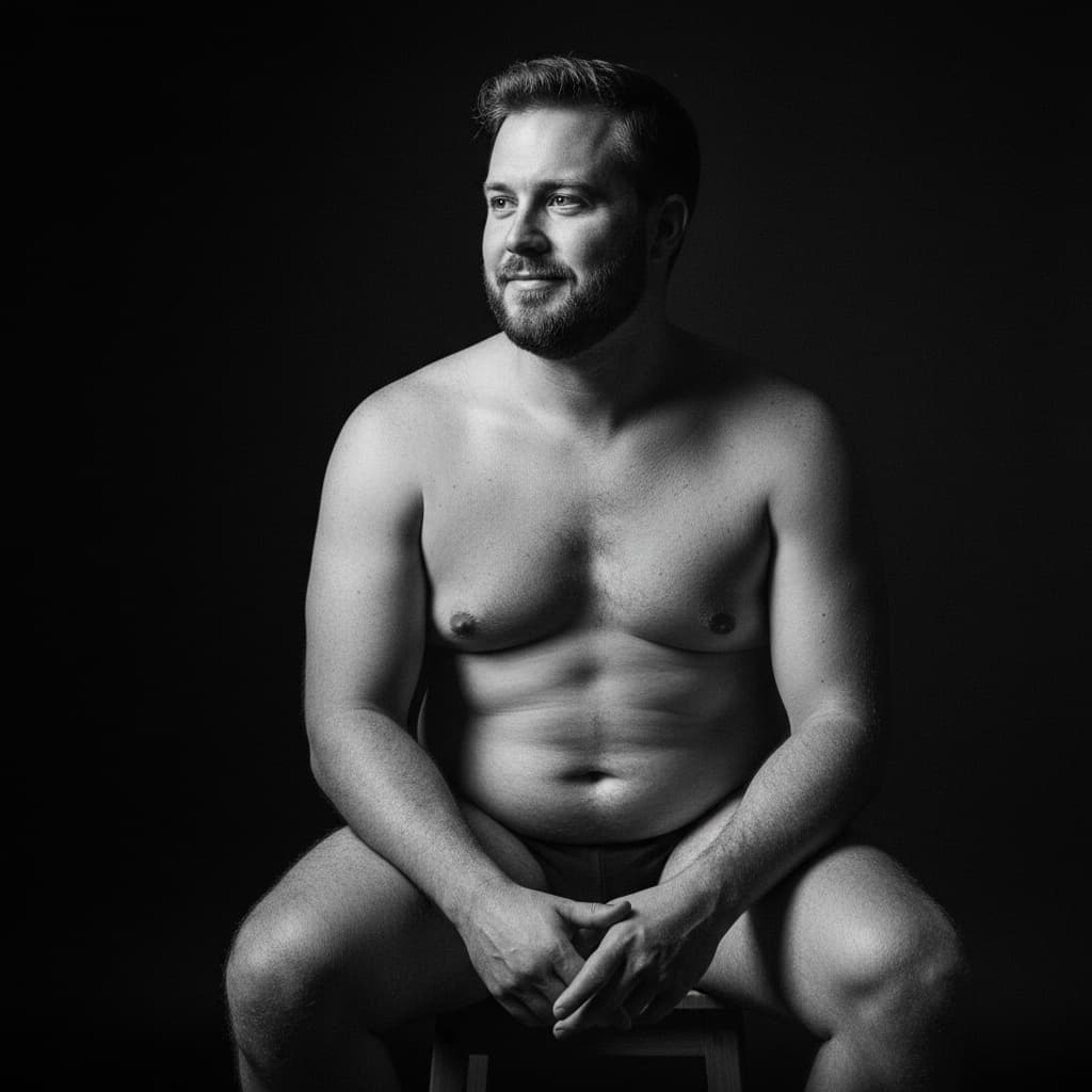 curve white man classical chiaroscuro portrait 51666565