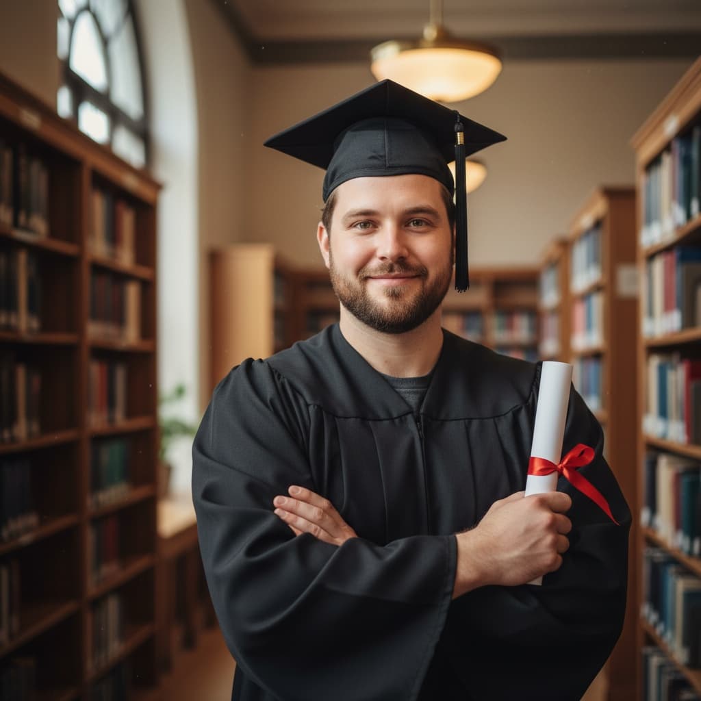 curve white man library academic setting 73122276