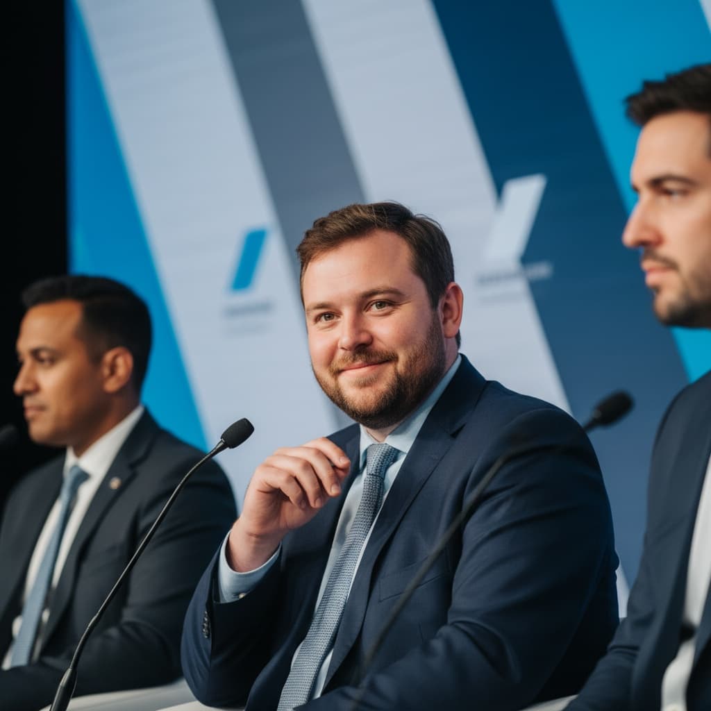 curve white man panel discussion seated 27609043