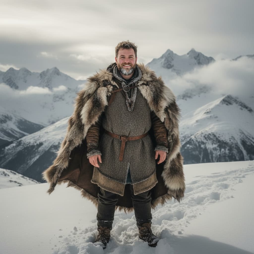 curve white man snowy mountain explorer 10869917