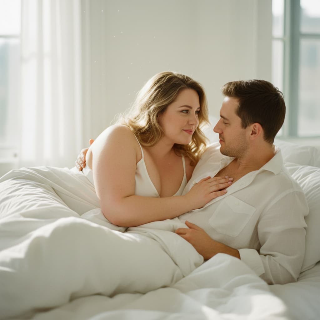 curve white woman bed sheets sensual close 82206529