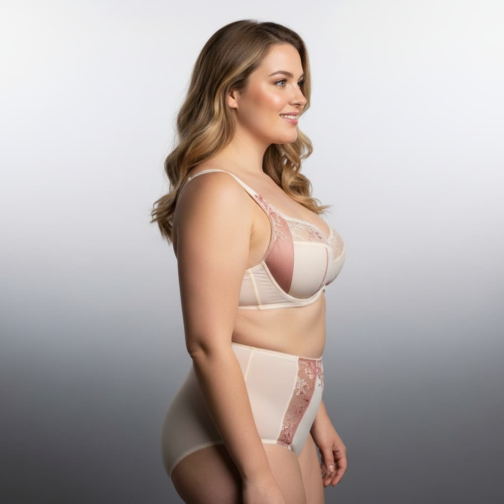 curve white woman profile side angle artistic 62400479