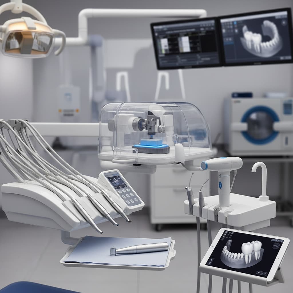 dental equipment detail 17987918