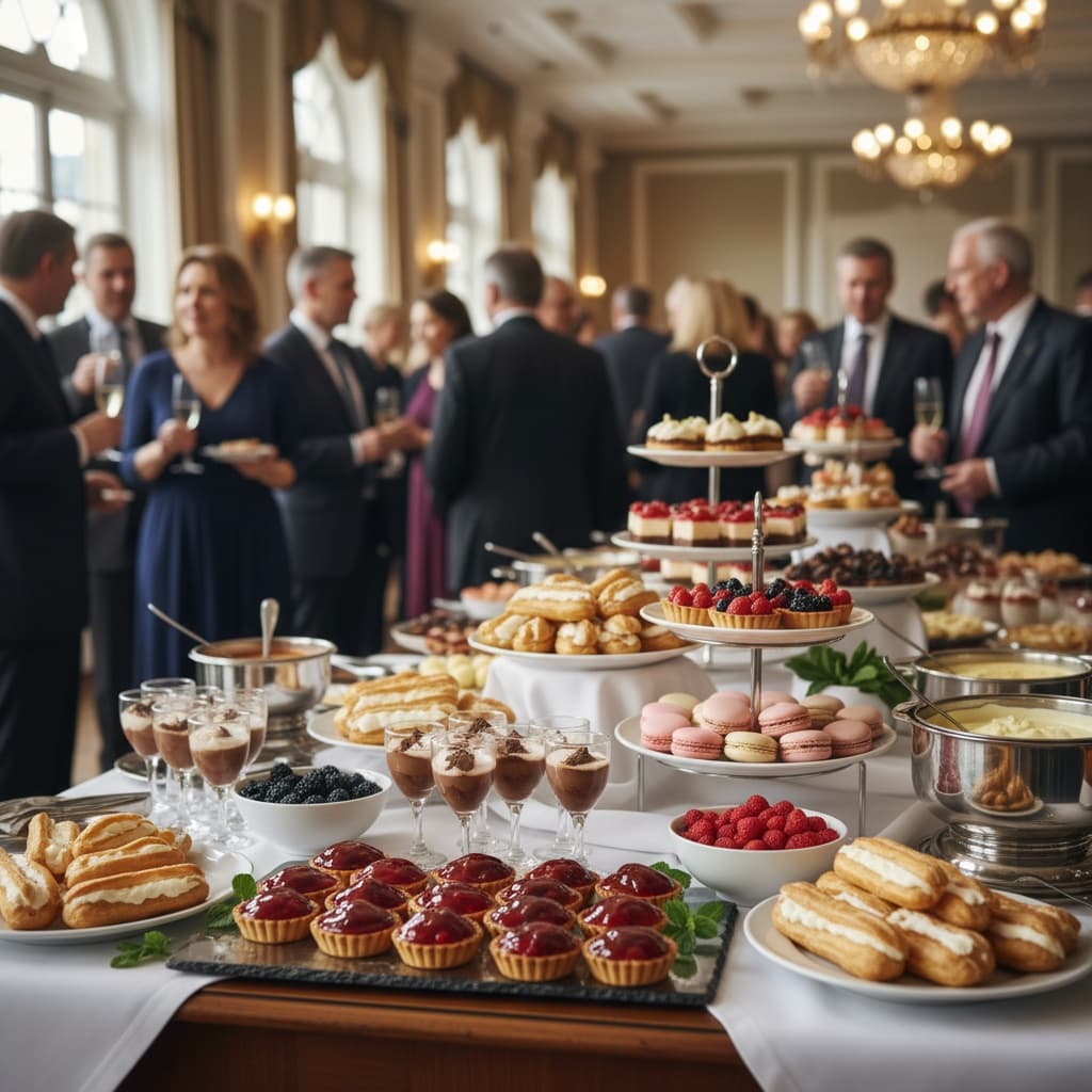 dessert station lifestyle context 15766478