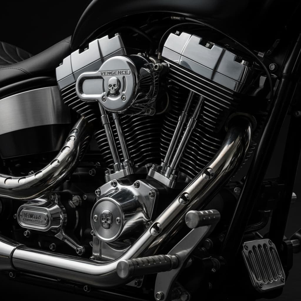 detail shot engine chrome 30593163