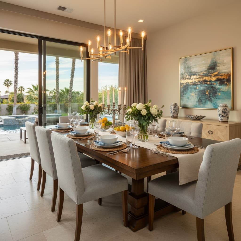 dining area styled 78261031