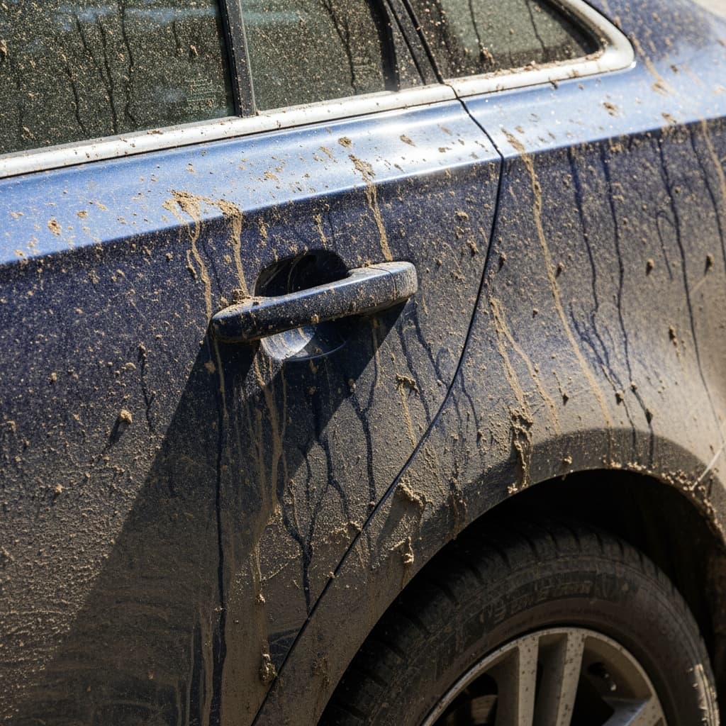 dirty car before shot 65520255