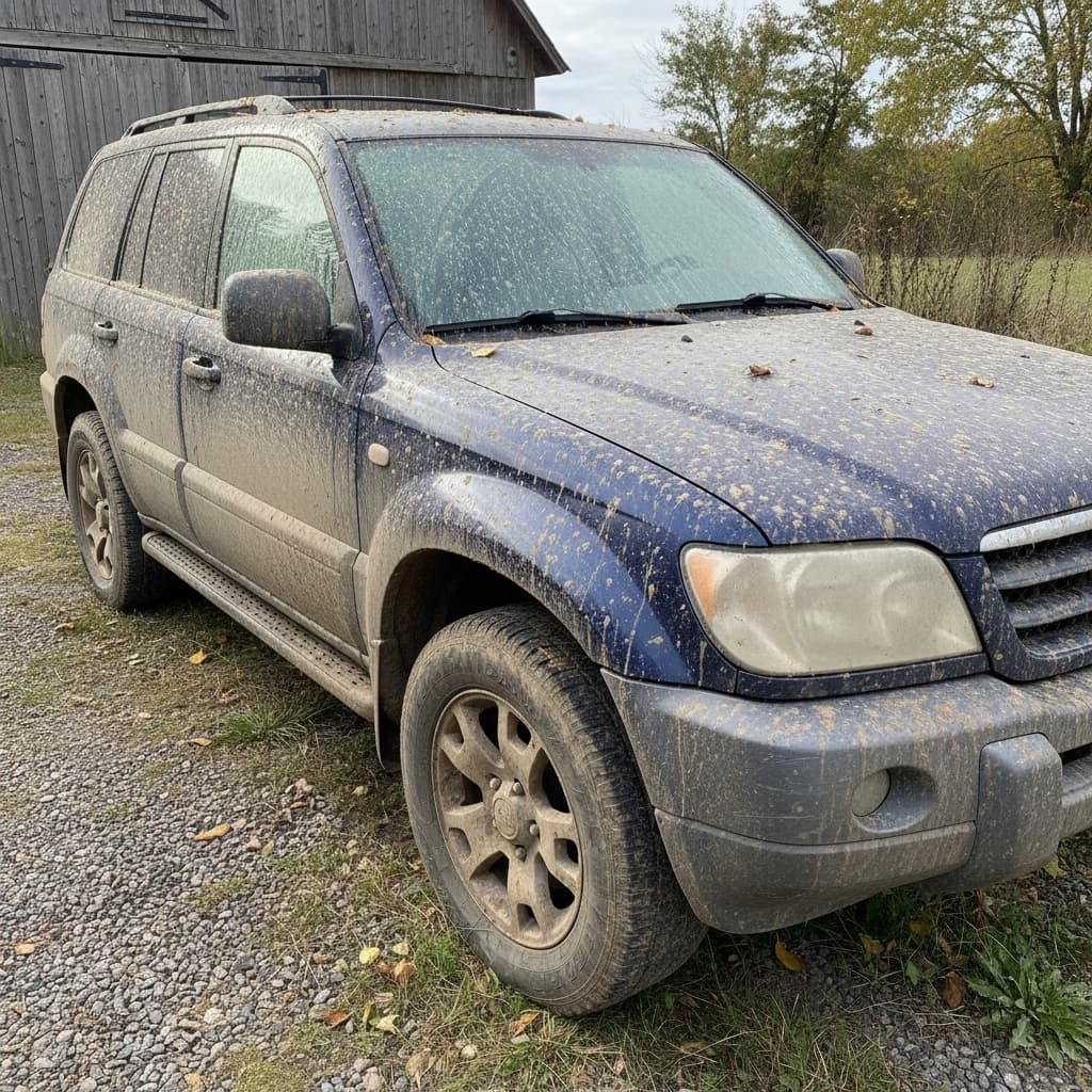 dirty exterior before shot 64480228