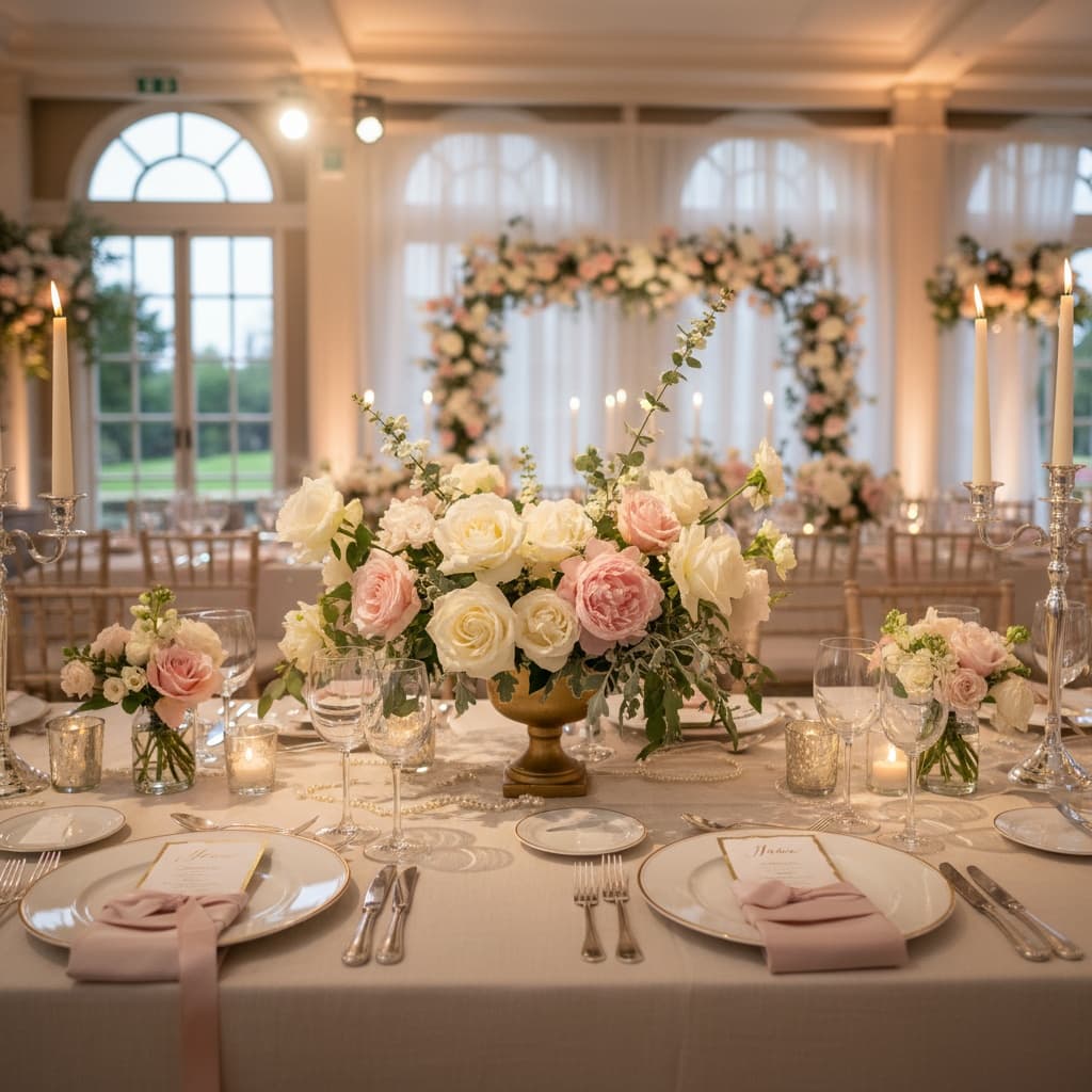 elegant table setting styled 19520338