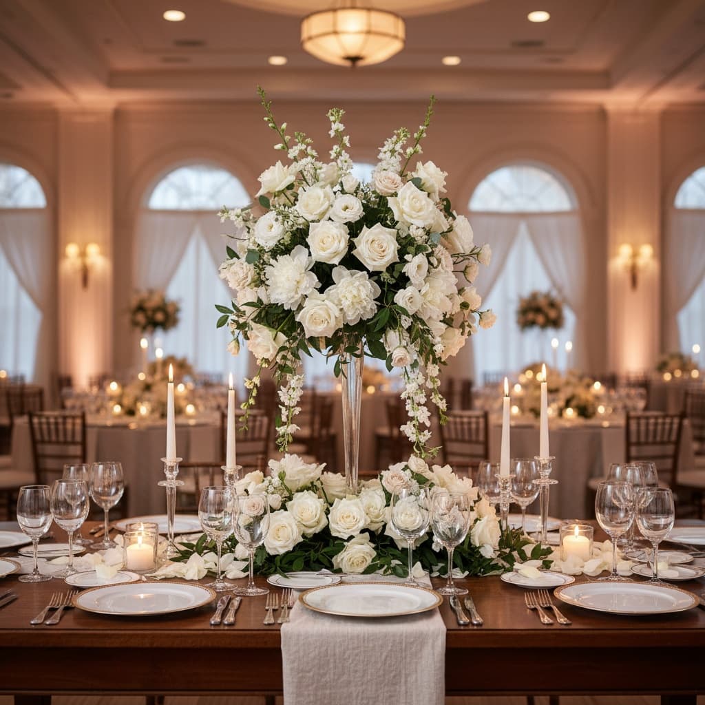 elegant table setting styled 68760147