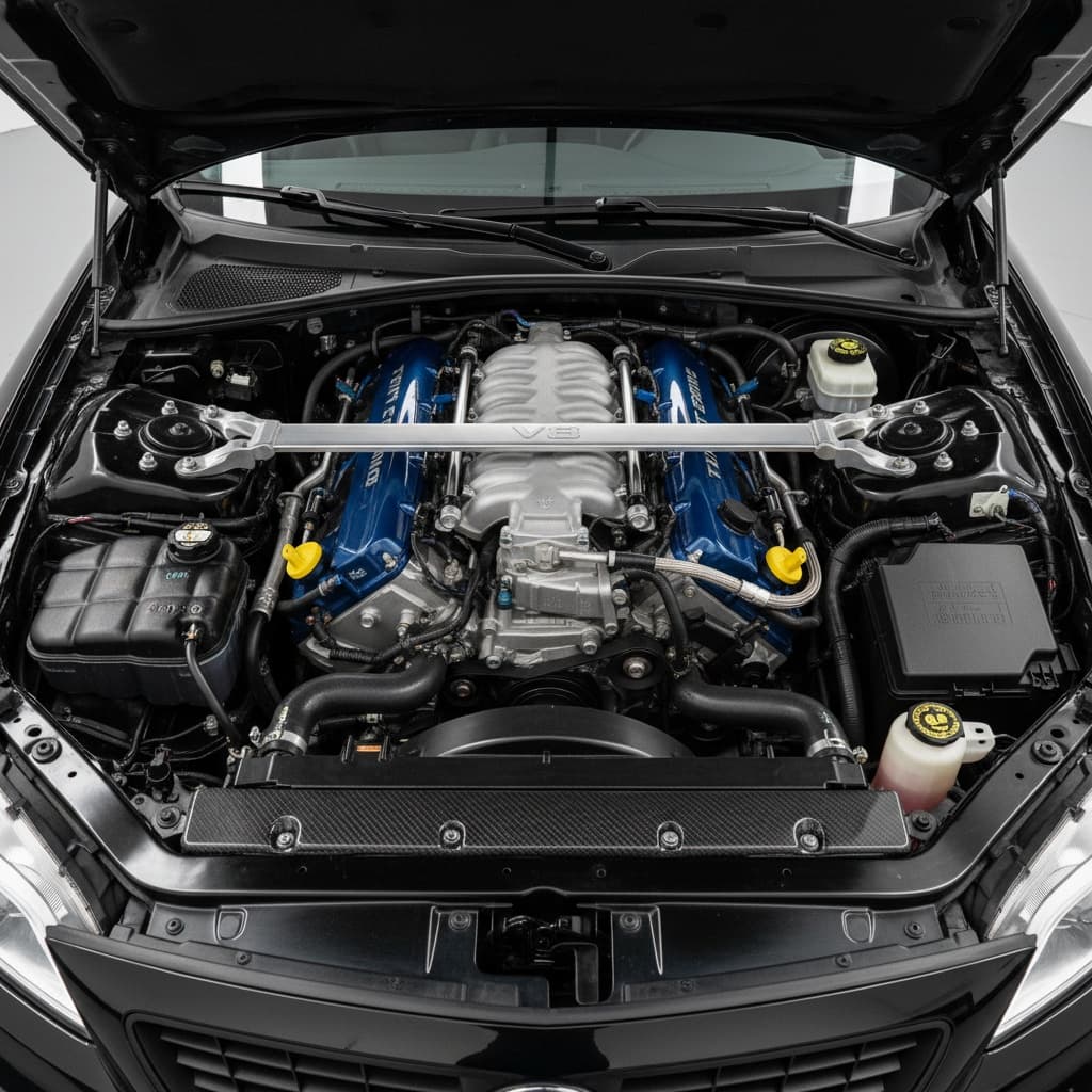 engine bay detail 92107247