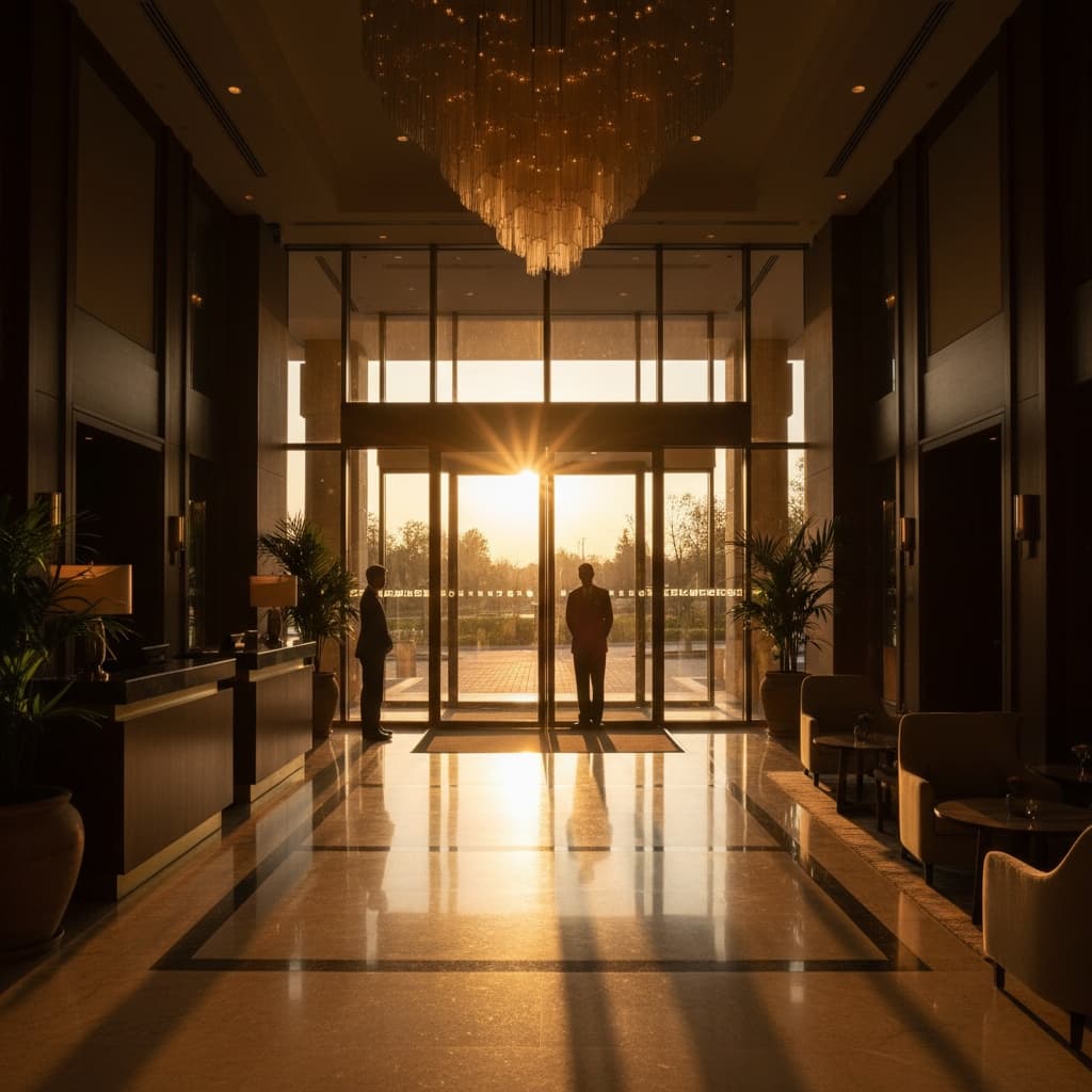 entrance golden hour 43515877