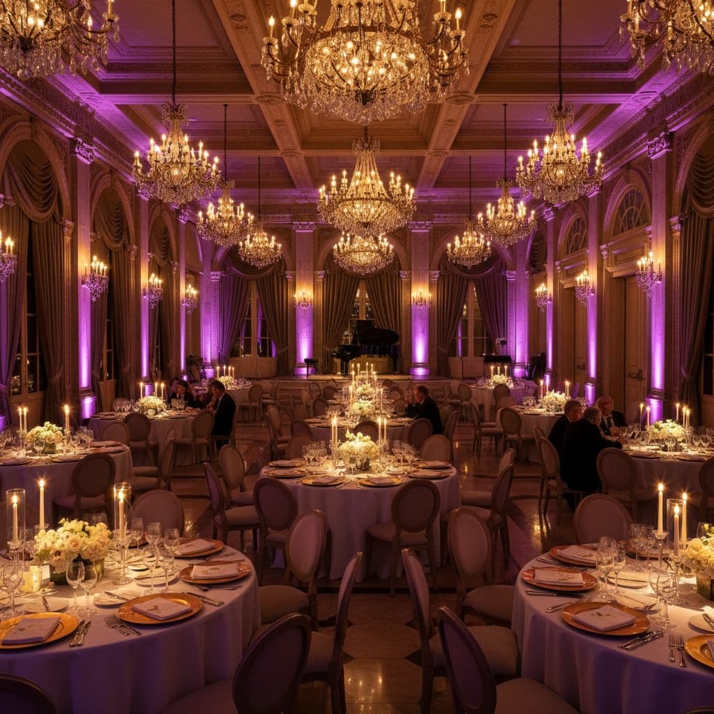 evening event lighting 43257647