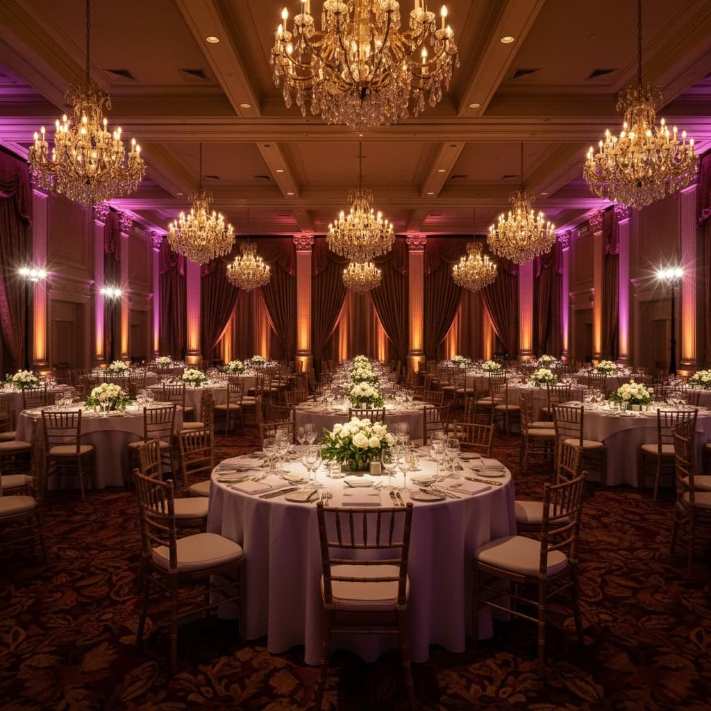 evening event lighting 51395550