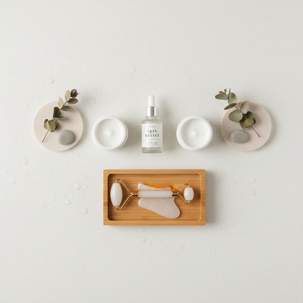 flat lay overhead product 42275300