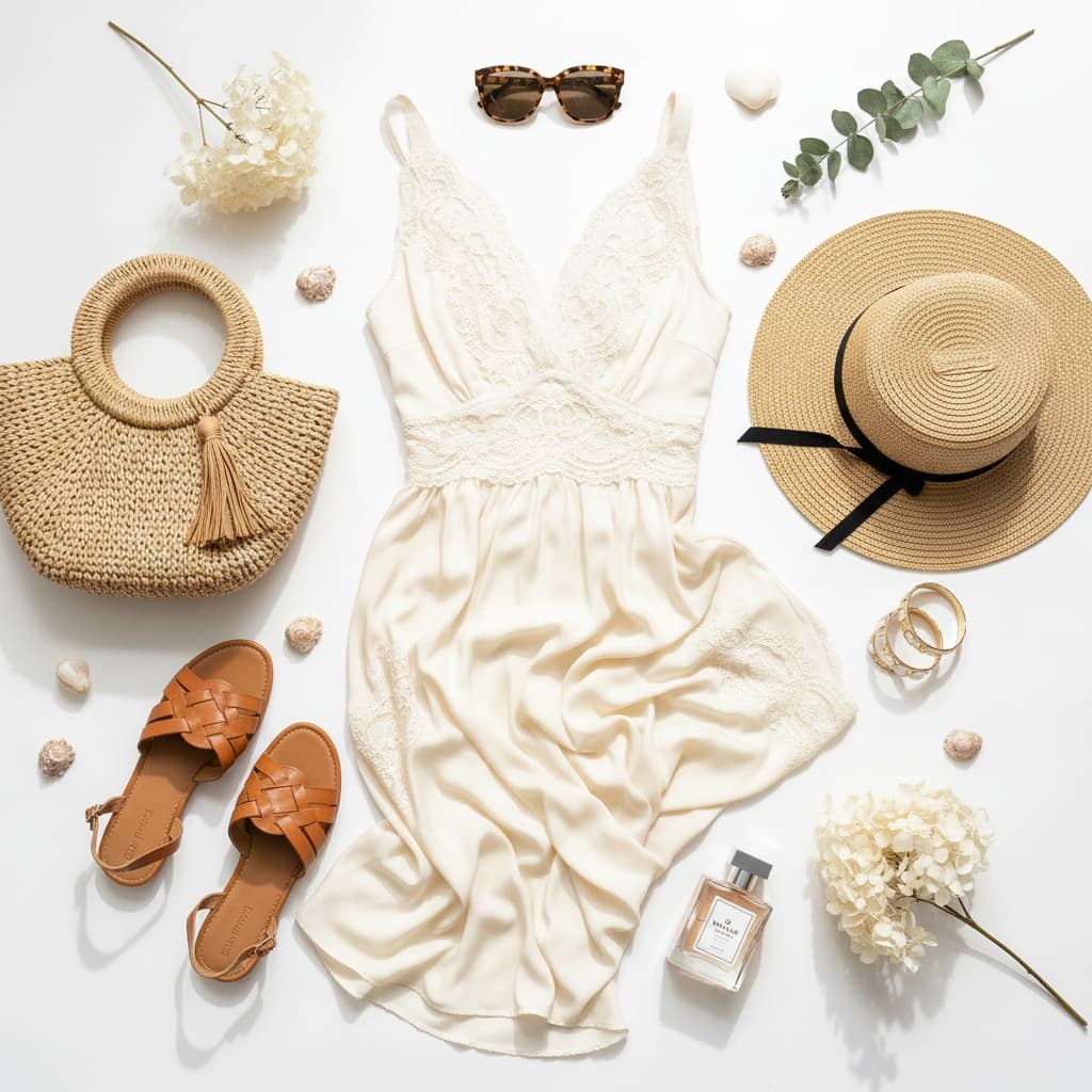 flat lay styling details 41425466
