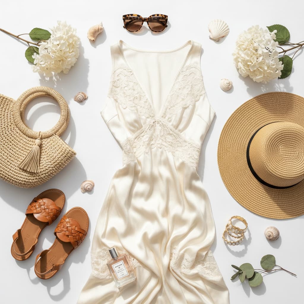 flat lay styling details 51570816