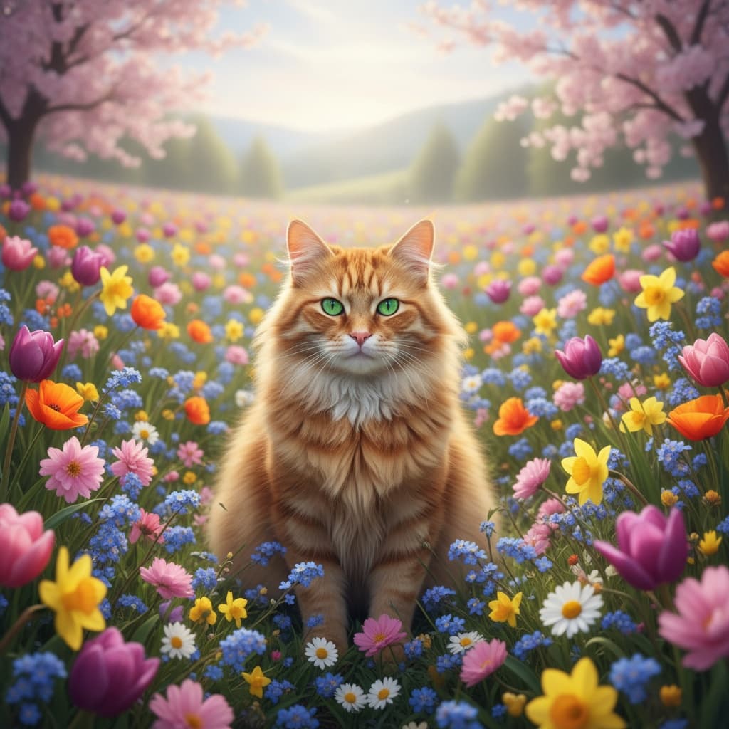 flower field spring 73659681