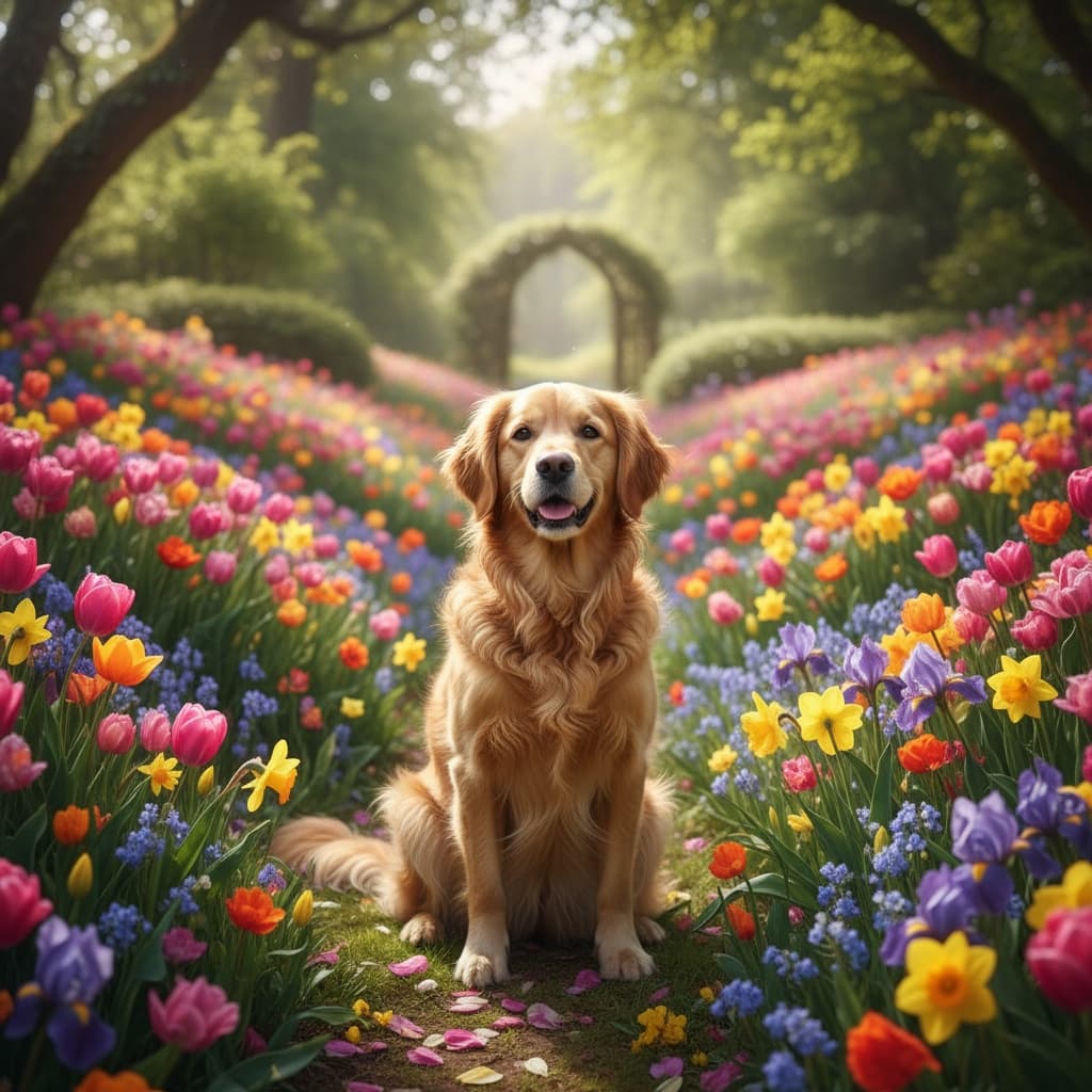 flower field spring 76903755