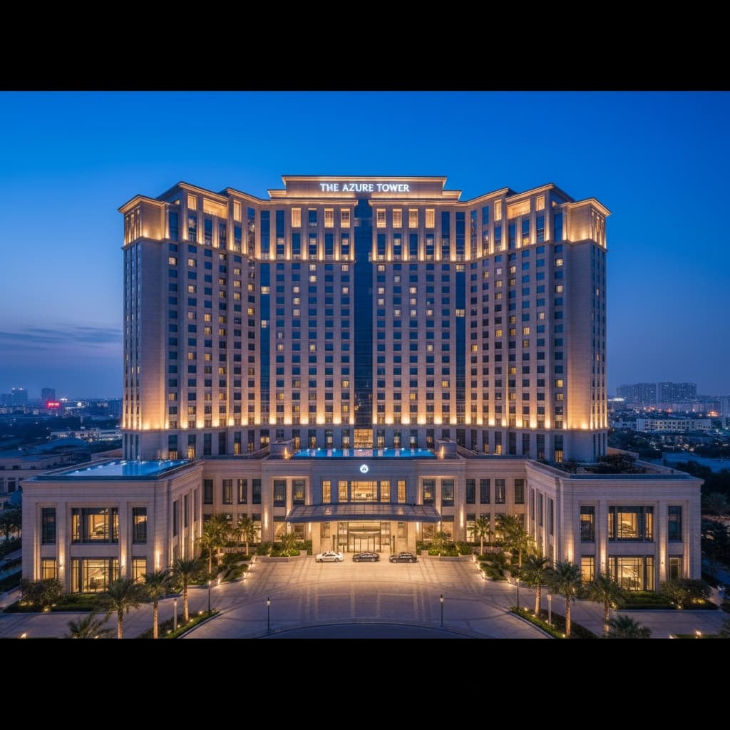 full facade blue hour 55909268