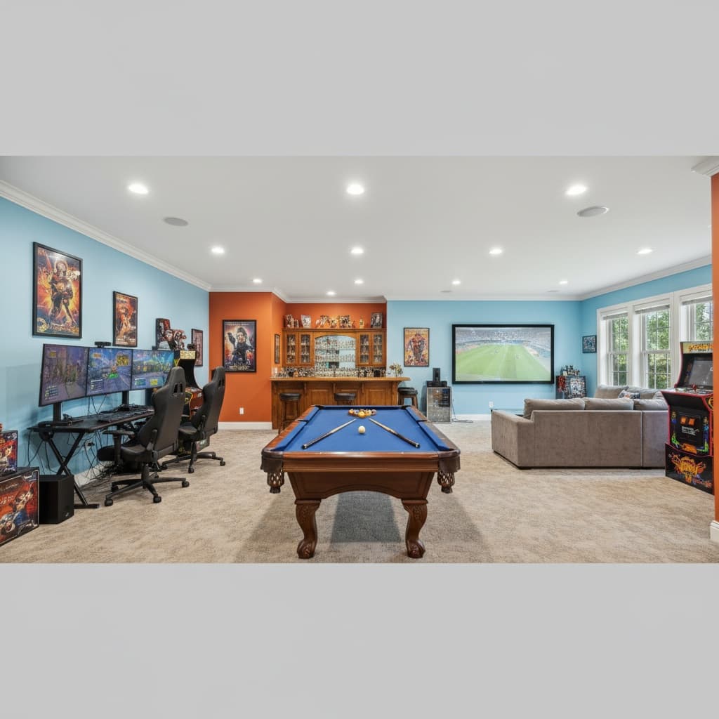game room wide angle 80220439