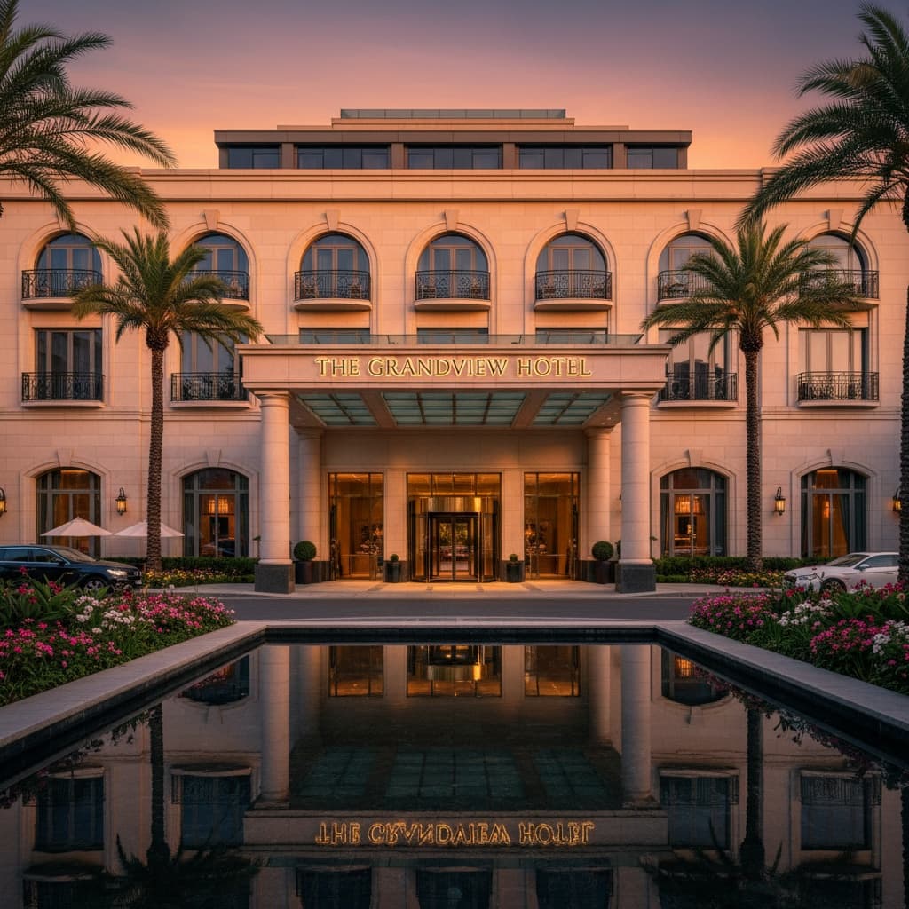 grand entrance golden hour 82838878