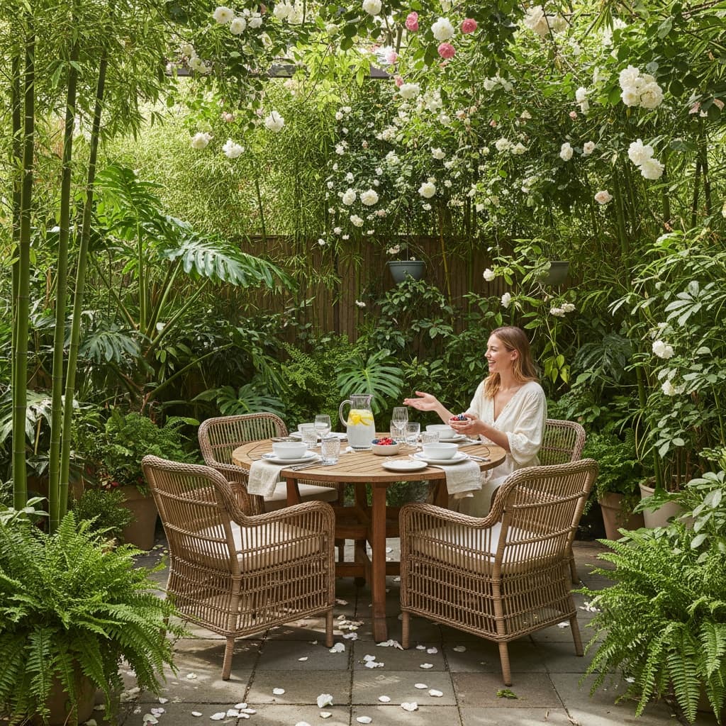 greenery garden atmosphere 92144312