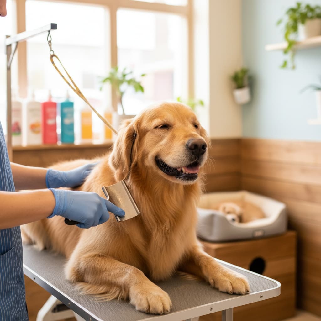 groomer interaction happy 74497671