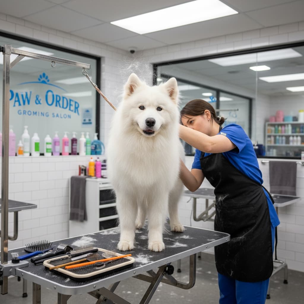 grooming table process 60951561