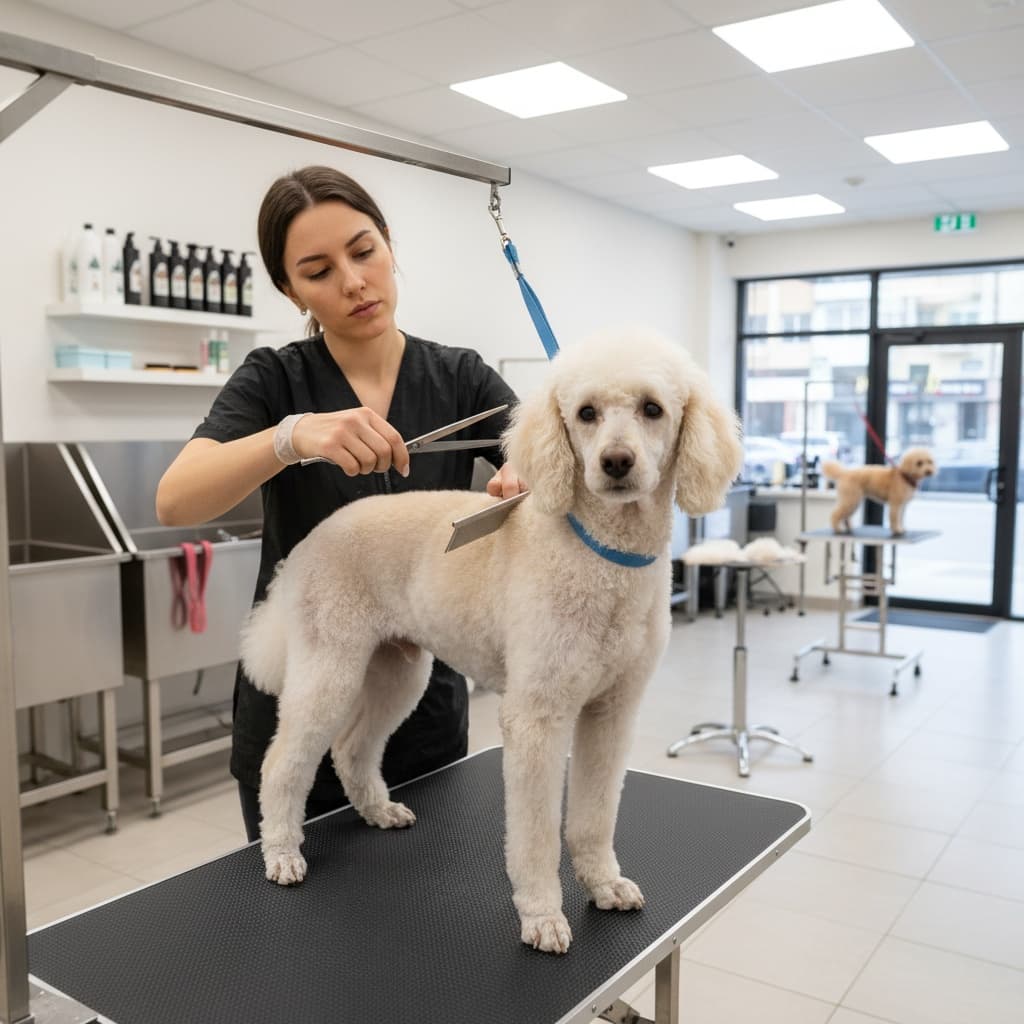 grooming table process 85744110