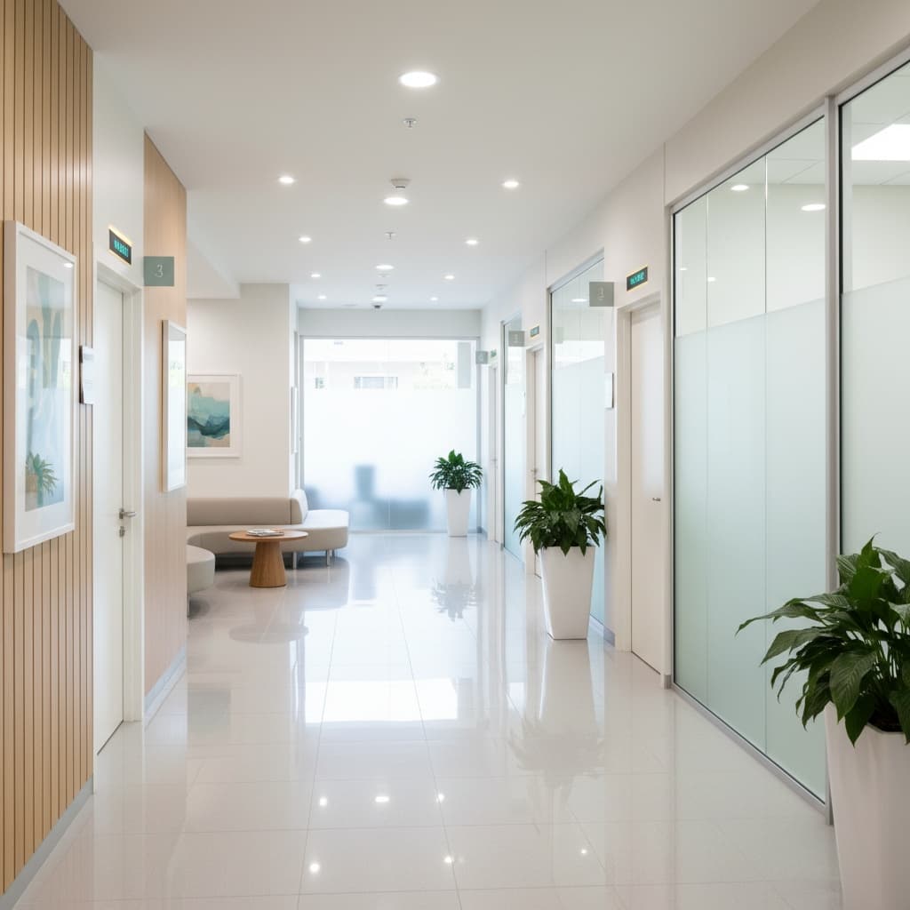 hallway clean bright 91978065