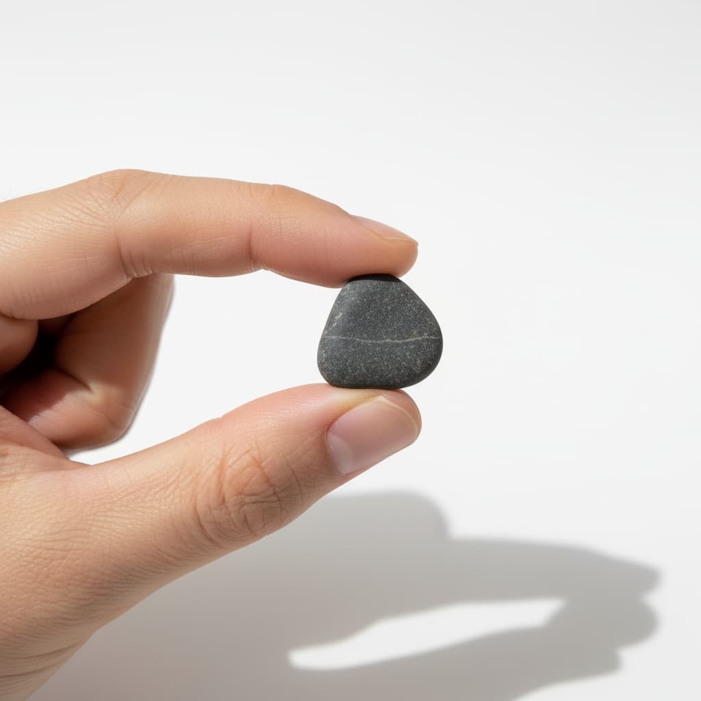 hand holding scale 50151757