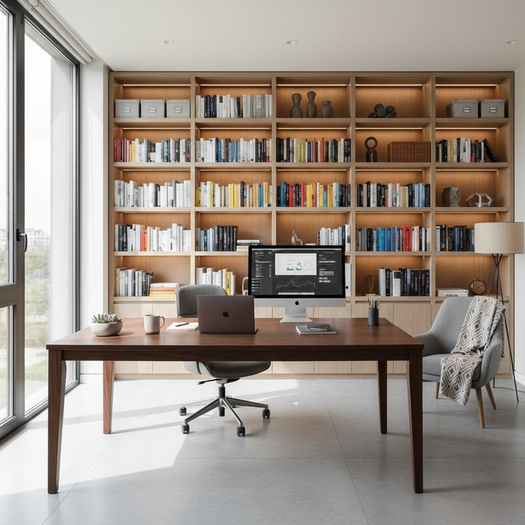 home office workspace 64839108