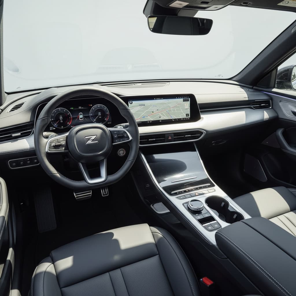 interior dashboard driver view 91537416