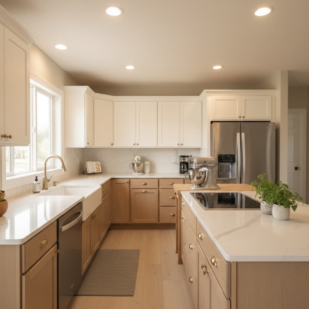 kitchen modern countertop view 14131384