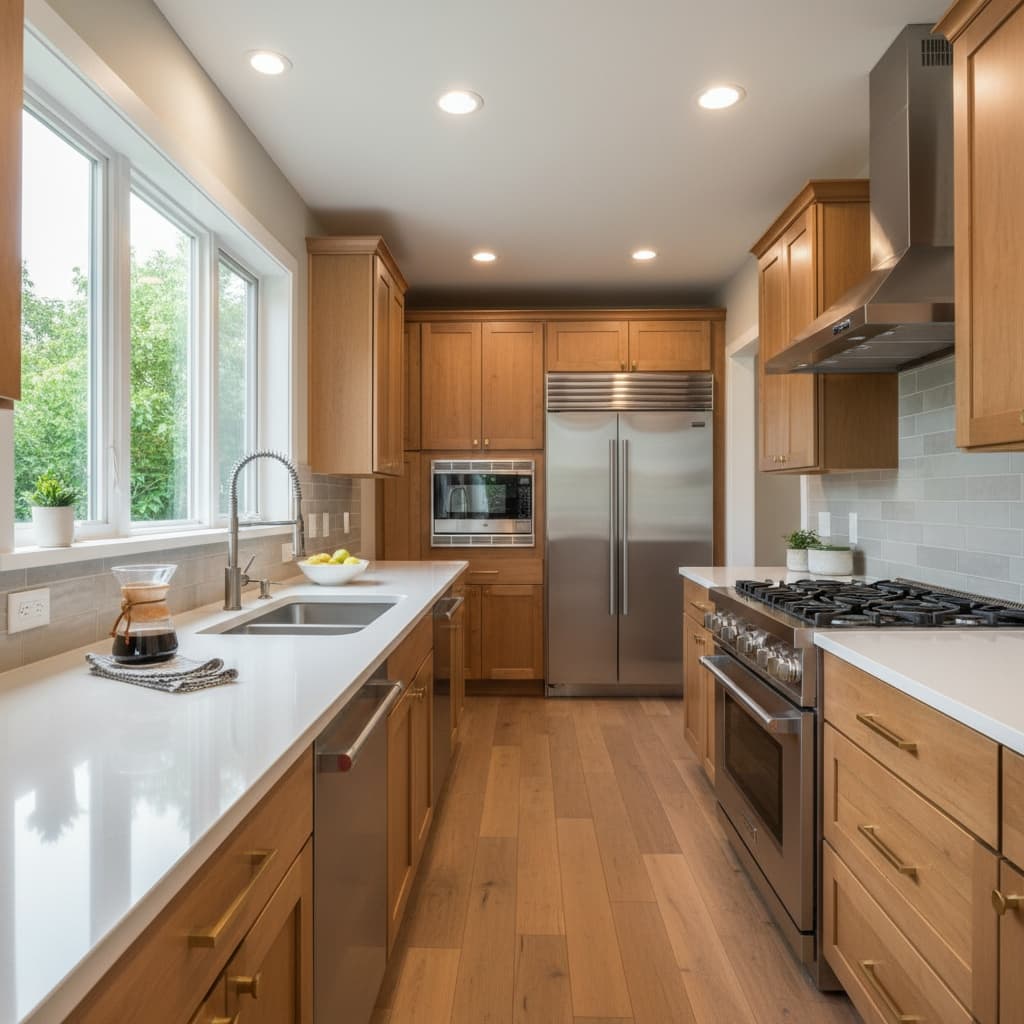 kitchen modern countertop view 85427070